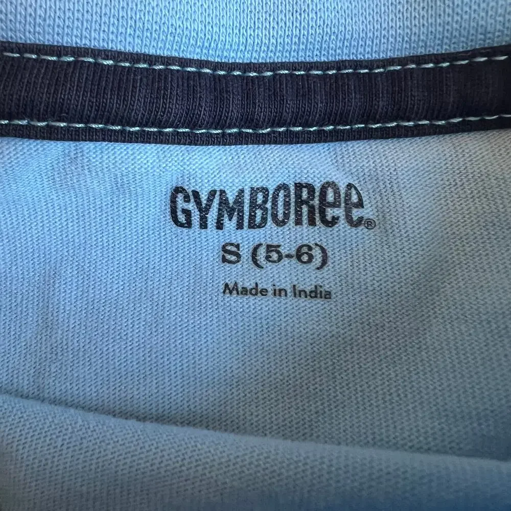 Gymboree Dinosaur Blue Tee S (5-6)